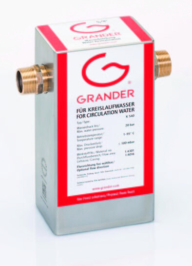 GRANDER circulation revitalizer for circulating water